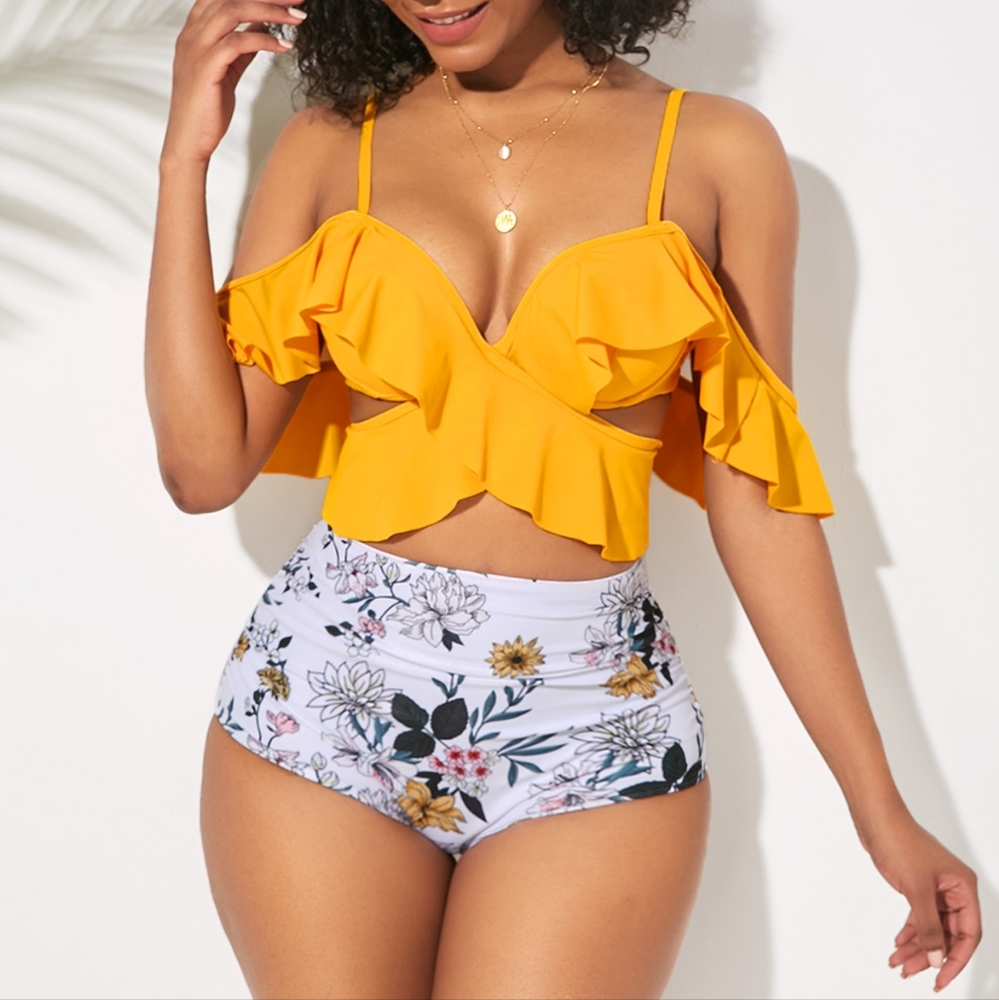 Two Piece High Waist Bikini